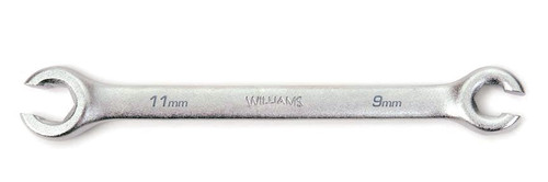 15x17 MM Williams Double Head Flare Nut Wrench 6 Pt - JHW10656 Pro Torque Tools