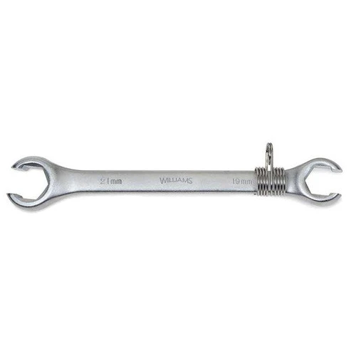19 x 21 MM Williams Tools Height Double Head Flare Nut Wrench 6 Pt - JHW10658