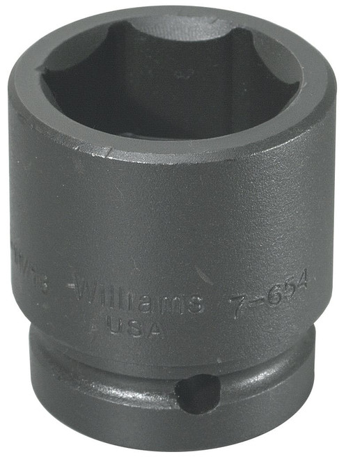 2-1/8" Williams 1" Dr Shallow Impact Socket 6 Pt - JHW39668