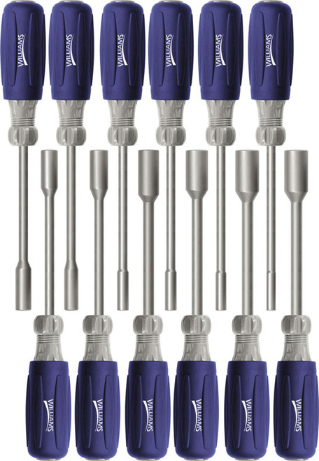 Williams Long Shaft Nutdriver Set 12 Pcs - JHW24061