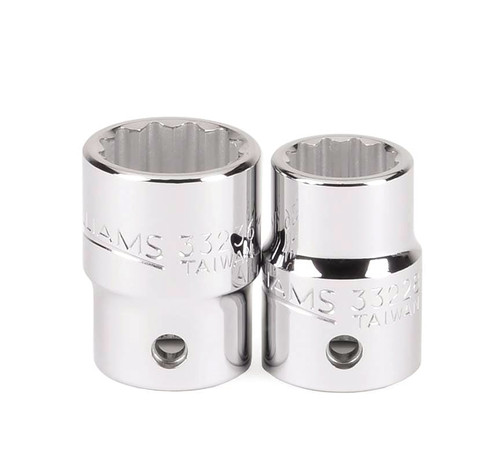 7/8" Williams 3/4" Dr Height Shallow Socket 12 Pt - JHW33228-TH