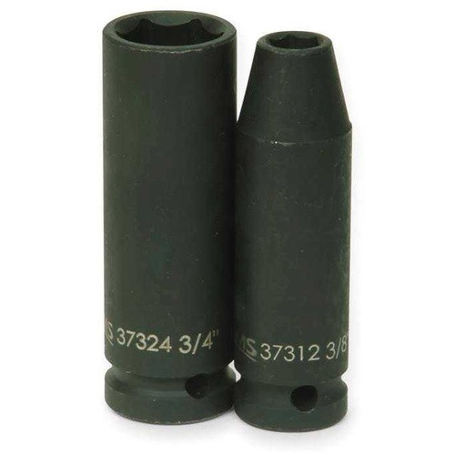 3/8" Williams 1/2" Dr Deep Impact Socket 6 Pt - JHW37312