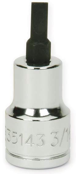 3/8" x 1/16" Williams 1/4" Dr Slotted Bit Socket - JHW35142
