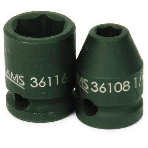 5/16" Williams 3/8" Dr Shallow Impact Socket 6 Pt - JHW36110