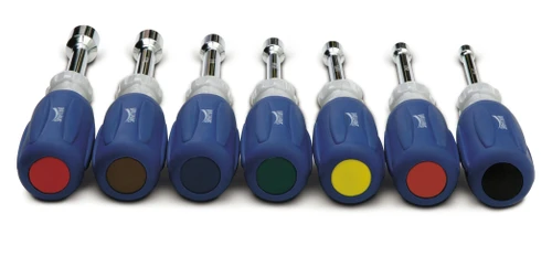 3/16 - 1/2" Williams 7" Nutdriver with Cushion Grip Handle Tip 7 Pcs - JHW24050 Pro Torque Tools