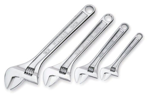 Williams Adjustable Wrench Set 4 Pcs- JHW13342A