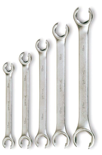 Williams Double Head Flare Nut Wrench Set 5 Pcs - JHW11692