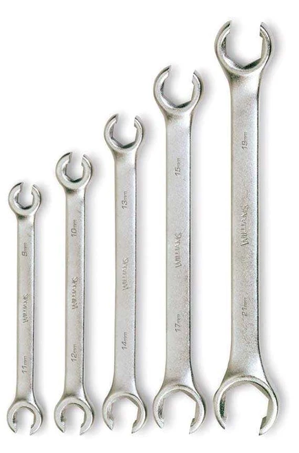 Williams Double Head Flare Nut Wrench Set 5 Pcs - JHW11692 Pro Torque Tools