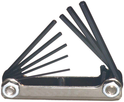 Williams Folding Hex Key Set 8 Pcs - JHWWS-45