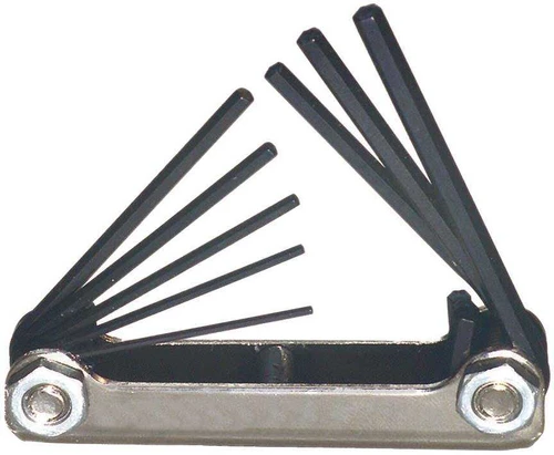 Williams Folding Hex Key Set 8 Pcs - JHWWS-45 Pro Torque Tools