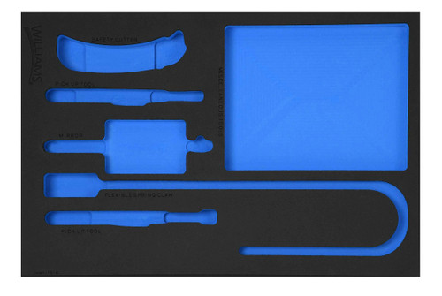 Williams 1/3 Foam Drawer Inset Only for Utility Tool Set 5 Pcs- JHWFITS-613FM
