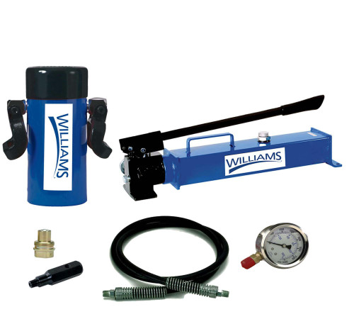 Williams Hand Pump and 55 T Single Acting Hydraulic Cylinder Combination Set - JHW1HP55T06