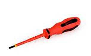3.0 x 100 MM (1/8" X 4") Williams Insulated Slotted Screwdriver - IND3100 Pro Torque Tools