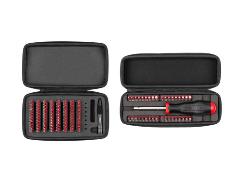 4 MM and 1/4" Tekton Bit Driver and Bit Set with Cases 134 Pcs - DRV99004 New Pro Torque Tools