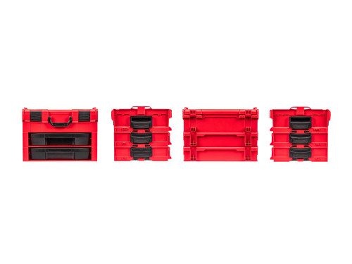 Tekton 1/4, 3/8" Dr Socket and Ratchet, Screwdriver, and Pliers Set in Modular Stacking Tool Box 2 Drawer 6 Pt 127 Pcs - OLB99006 New Pro Torque Tools