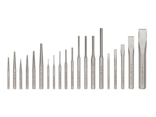 Tekton Punch and Chisel Set Center, Solid, Pin, Chisel 20 Pcs - PNC99001 New Pro Torque Tools