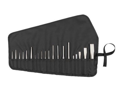 Tekton Punch and Chisel Set with Roll Center, Solid, Pin, Chisel 20 Pcs - PNC99101 New Pro Torque Tools