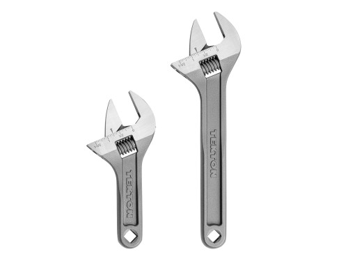 6, 9" Tekton Adjustable Wrench Set 2 Pcs - WSA90000 New Pro Torque Tools