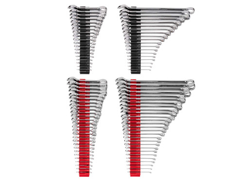 1/4 - 1-1/4", 6 - 32 MM Tekton Stubby and Standard Length Combination Wrench Set with Modular Organizers 92 Pcs - WCB95912 New Pro Torque Tools