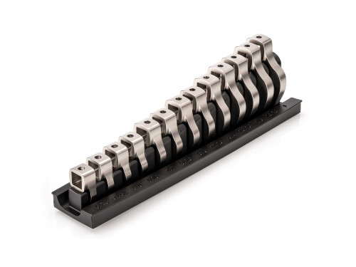 5/16 - 1" Tekton 3/8" Dr Crowfoot Wrench Set with Rack 13 Pcs - WCF95101 New Pro Torque Tools