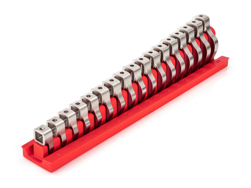 8 - 24 MM Tekton 3/8" Dr Crowfoot Wrench Set with Rack 17 Pcs - WCF95201 New Pro Torque Tools