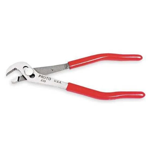 4 1/16" Proto Straight Jaw Tongue and Groove Plier Serrated Plastic Grip - J235 New Pro Torque Tools