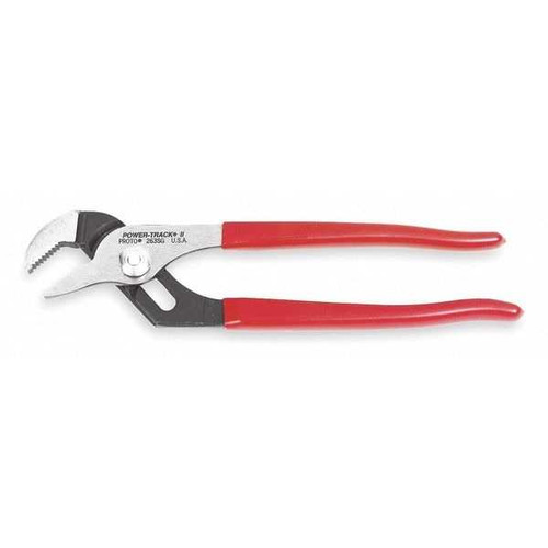 10 3/16" Proto Straight Jaw Tongue and Groove Plier Serrated Plastic Grip - J260SG New Pro Torque Tools