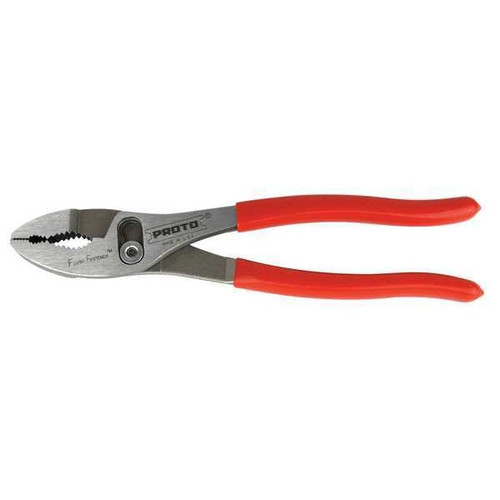 6 1/2" Proto Slip Joint Plier Tether Capable 1 1/4" Jaw Dipped - J276GXL New Pro Torque Tools