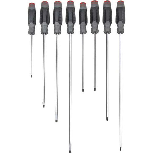 #1 - 3/16" Proto Screwdriver Set 8 Pcs 24 1/4" - J1208SCLF