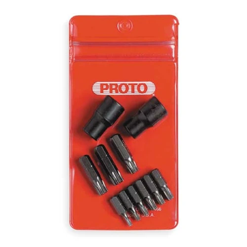 T15 - T40 Proto 1/4 - 3/8" Dr Torx Driver Bit Set 11 Pcs 3/8" - J5239P