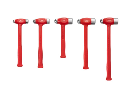 17.5" Tekton 26, 36, 43, 47, 50 Oz Ball Peen Dead Blow Hammer Set 5 Pcs - HDB95003 New Pro Torque Tools
