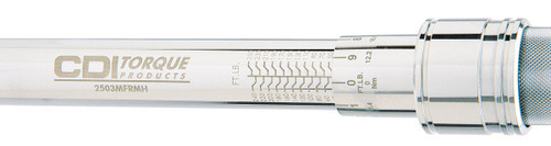 1/2" Dr 20-150 Ft Lbs / 34-197 Nm CDI Adjustable Torque Wrench - 1503MFRMH