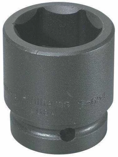 4 1/8" Williams 1" Dr Shallow Impact Socket 6 Pt - 7-6132 Pro Torque Tools