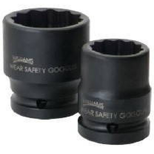 11/16" Williams 3/4" Dr Shallow Impact Socket 12 Pt - 38422