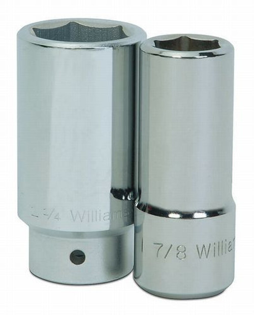 Williams 1 Williams 3/4 Dr Deep Socket 6 Pt - HD-632 Williams 1 Williams 3/4 Dr Deep Socket 6 Pt - HD-632