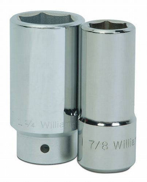 Williams 1 Williams 3/4 Dr Deep Socket 6 Pt - HD-632