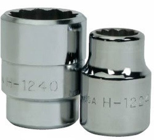 Williams 1 3/4 Williams 3/4 Dr Shallow Socket 12 Pt - H-1256 Williams 1 3/4 Williams 3/4 Dr Shallow Socket 12 Pt - H-1256