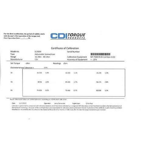 50 - 250 In Lbs / 5.6 - 28 Nm CDI J Shank Preset Changeable Head Torque Wrench - 10T-I-CDI SET
