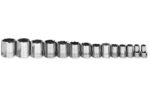 3/8 - 1 1/4" Williams 1/2" Dr Socket Set 8 Pt 14 Pcs - WSS-814RC Pro Torque Tools