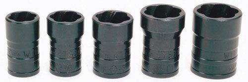 3/4 - 1" Williams 1/2" Dr Impact Turbosocket Set 5 Pcs - TSFS5005 Pro Torque Tools