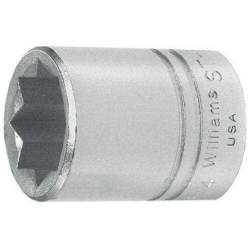 1" Williams 1/2" Dr Shallow Socket 8 Pt - ST-832