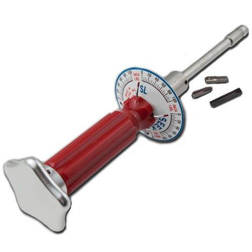 1/4'' Dr 0 - 80 In Lbs Seekonk Vertical Torque Gauge Screwdriver Left - SL-80 Left Pro Torque Tools