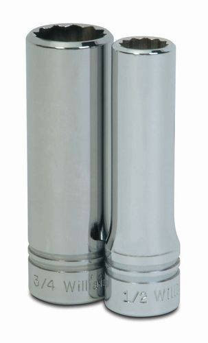 Williams 1 1/8 Williams 1/2 Dr Deep Socket 12 Pt - SD-1236
