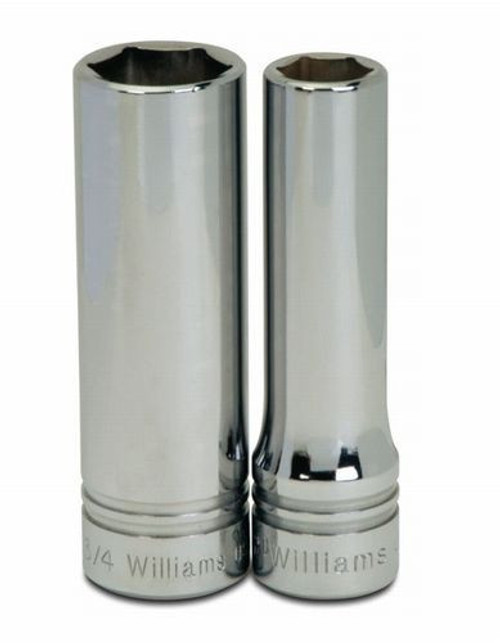 Williams 1 1/8 Williams 1/2 Dr Deep Socket 6 Pt - SD-636 Williams 1 1/8 Williams 1/2 Dr Deep Socket 6 Pt - SD-636