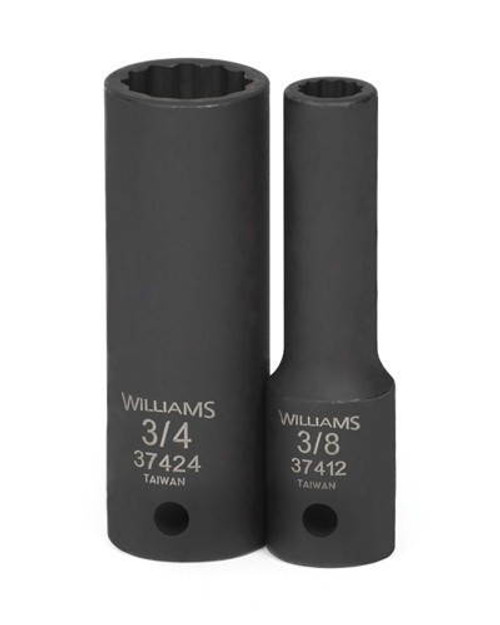 Williams 1 5/16 Williams 1/2 Dr Deep Impact Socket 12 Pt - 37442