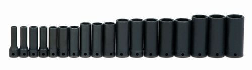 Williams 7 - 24MM Williams 3/8 Dr Deep Impact Socket Set 6 Pt 18 Pcs - MS-12-18H Williams 7 - 24MM Williams 3/8 Dr Deep Impact Socket Set 6 Pt 18 Pcs - MS-12-18H