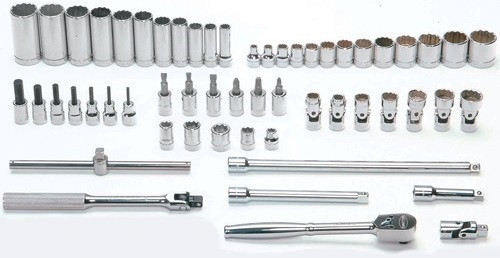 Williams SAE Williams 3/8 Dr Shallow, Deep, Universal and Hex Bit Set 8 and 12 Pt 56 Pcs - WSB-56F Williams SAE Williams 3/8 Dr Shallow, Deep, Universal and Hex Bit Set 8 and 12 Pt 56 Pcs - WSB-56F