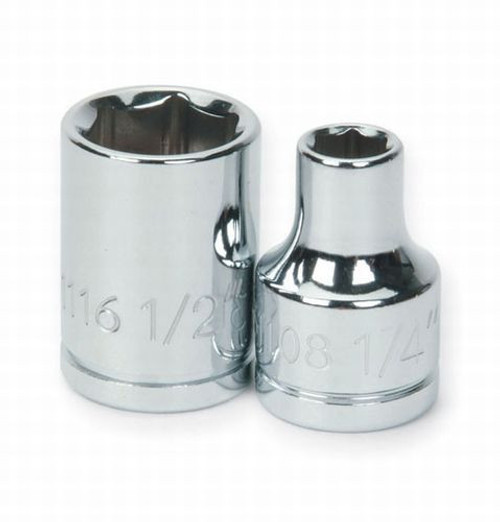 Williams 8MM Williams 3/8 Dr Shallow Socket 6 Pt - BM-608 Williams 8MM Williams 3/8 Dr Shallow Socket 6 Pt - BM-608