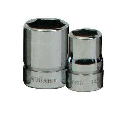 11/32" Williams 3/8" Dr Shallow Socket 6 Pt - B-611 Pro Torque Tools