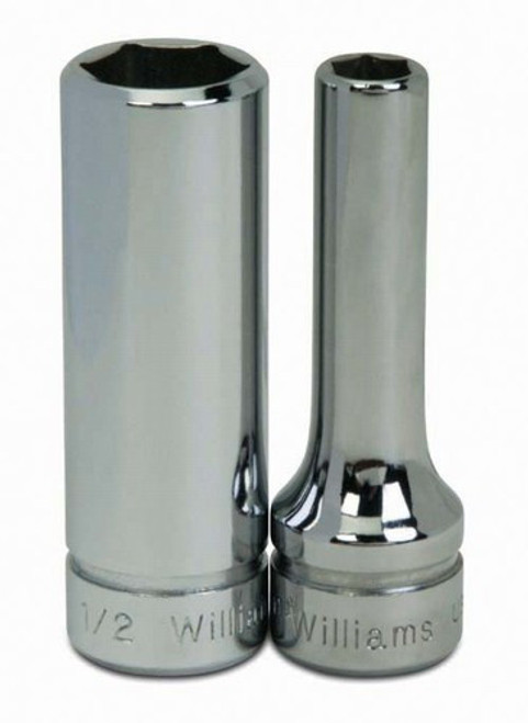 Williams 11/16 Williams 3/8 Dr Deep Socket 12 Pt - BD-1222 Williams 11/16 Williams 3/8 Dr Deep Socket 12 Pt - BD-1222